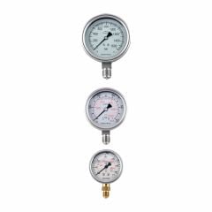Q63MM 0-315 BAR PANO TİP GLİSERİNLİ MANOMETRE