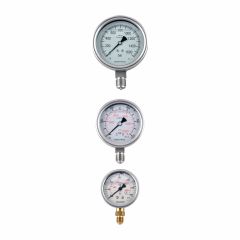 Q63MM 0-100 BAR ALT ÇIKIŞ GLİSERİNLİ MANOMETRE SCOTT