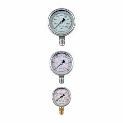 Q63MM 0-250 BAR ALT ÇIKIŞ GLİSERİNLİ MANOMETRE SCOTT