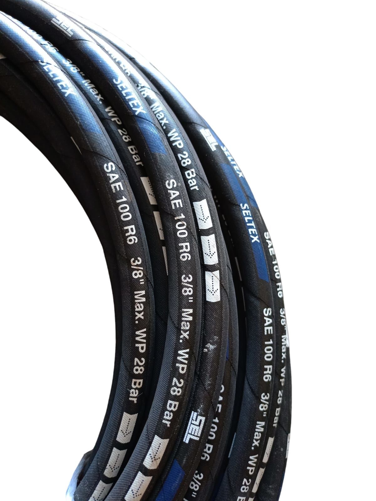 TAM HİDROLİK 3/8'' R6 SELTEX TEKSTİL ORGULU HİDROLİK HORTUM